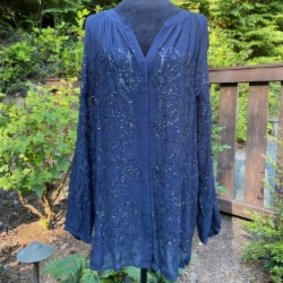 Chico's Travelers 6 Piece Lot Bundle No. 2 Size 1 Medium (8/10) India Ink - Picture 9 of 13